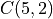 C(5, 2)