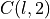 C(l, 2)